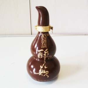 高檔醉顛陶瓷葫蘆酒瓶